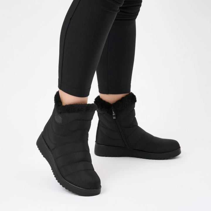 Céline | Dames Waterdichte Winterlaarzen Met Antislipzool En Rits