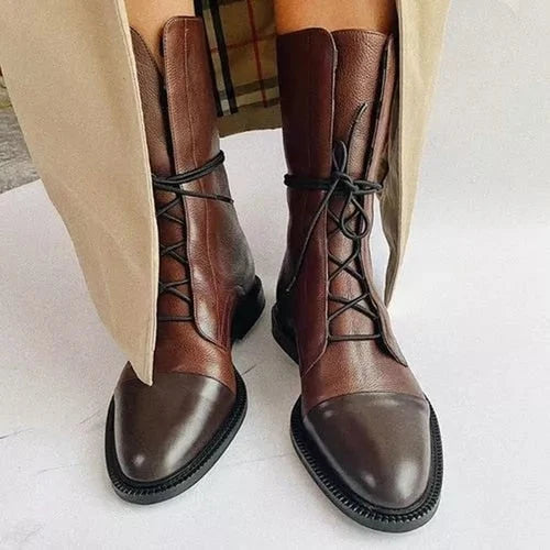 Chiara | Dames Elegante Zwarte Laarzen Met Hak