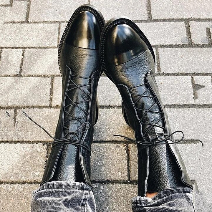 Chiara | Dames Elegante Zwarte Laarzen Met Hak