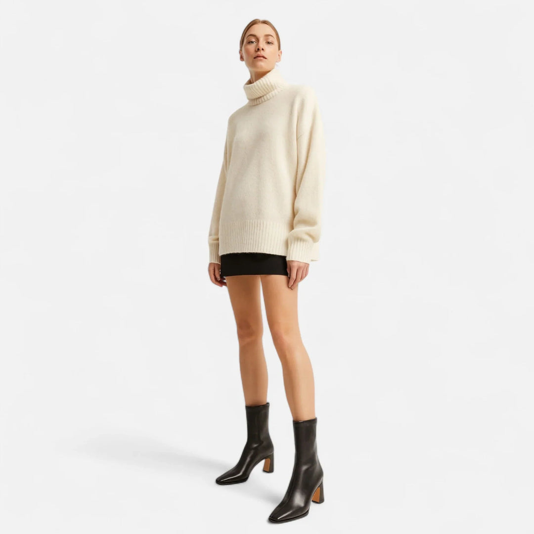 Chiara | Dames Vintage Enkellaarsjes Met Vierkante Neus En Blokhak