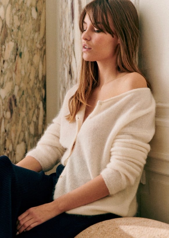 Miriam | Dames Klassieke Cardigan Met Knoopsluiting