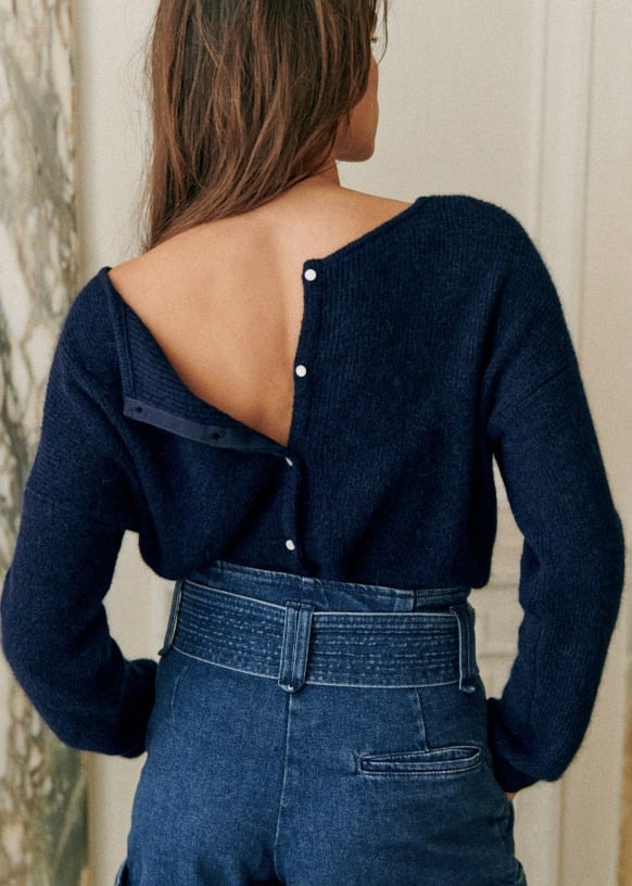 Miriam | Dames Klassieke Cardigan Met Knoopsluiting