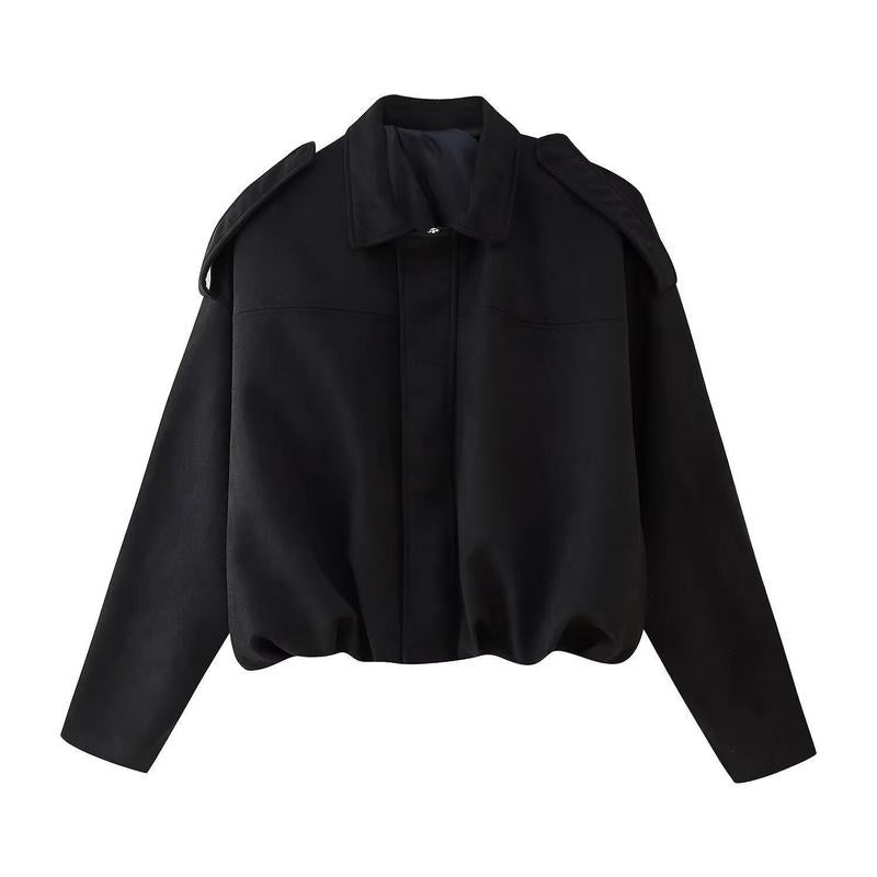 Rosalind | Dames Oversized Suède Bomberjack Met Ritssluiting