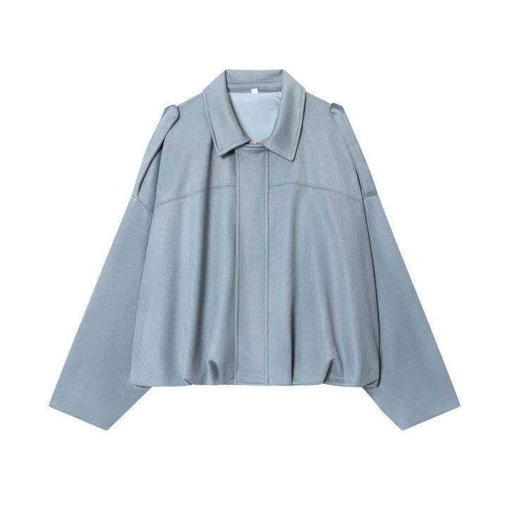 Rosalind | Dames Oversized Suède Bomberjack Met Ritssluiting